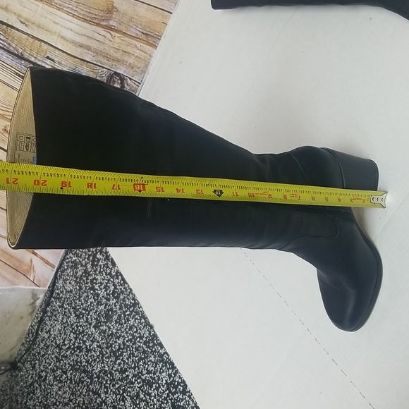 Lands 'End Black Tall Block Heel Boot - Picture 6 of 10